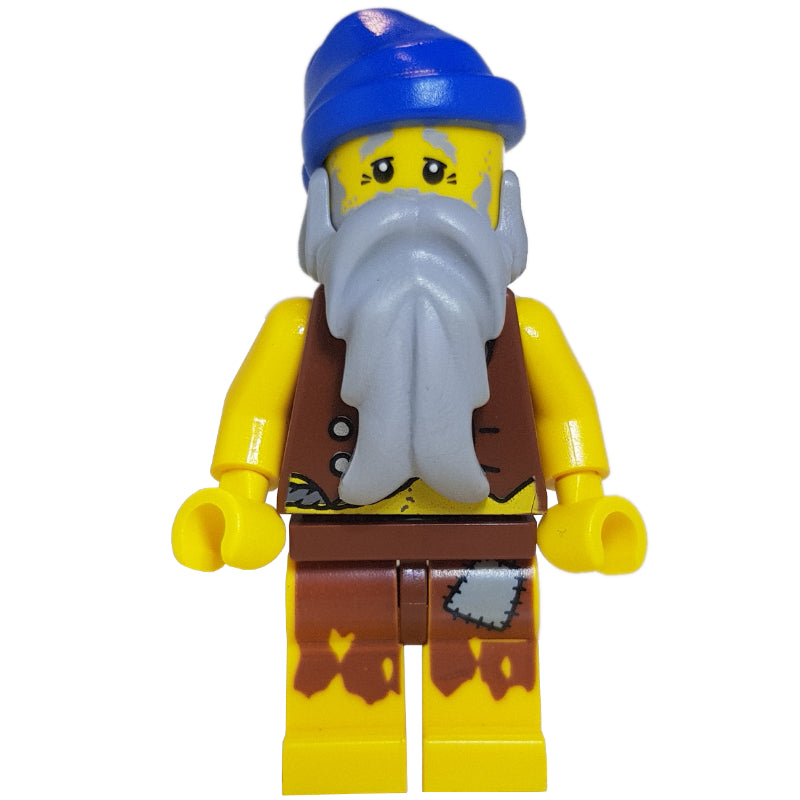 fig-005211 – Pirate - Anchor Tattoo, Castaway, Blue Bandana