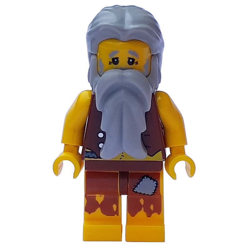 fig-005212 – Pirate - Anchor Tattoo, Castaway, Light Bluish Gray Hair