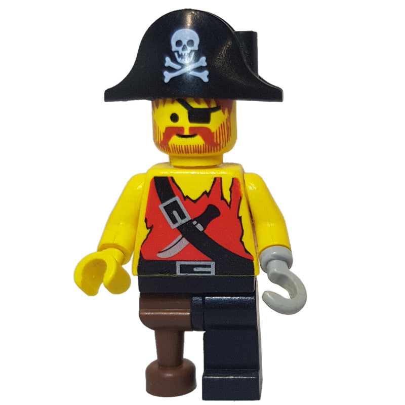 fig-005216 – Pirate - Shirt with Knife, Peg Leg