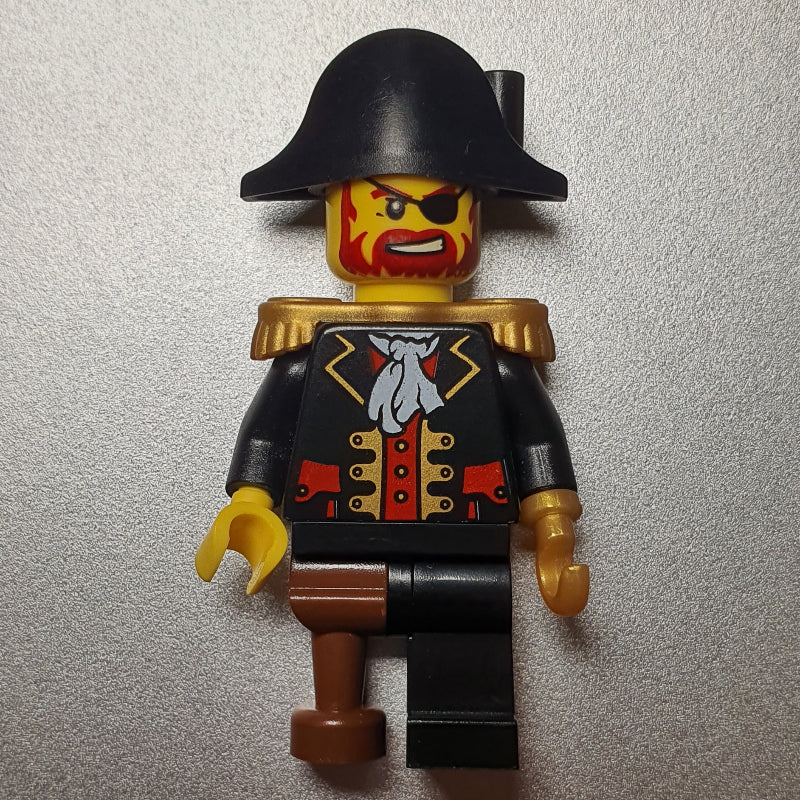fig-005236 – Pirate - Captain, Pearl Gold Hook, Bicorne