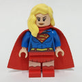 fig-005250 – Supergirl with Bright Light Yellow Hair over Shoulder