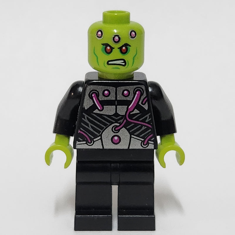 fig-005254 – Brainiac in Black Outfit with Magenta Wires