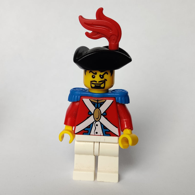 fig-005301 – Soldier (Imperial Soldier II) - Black Beard, Blue Epaulette, Red Plume