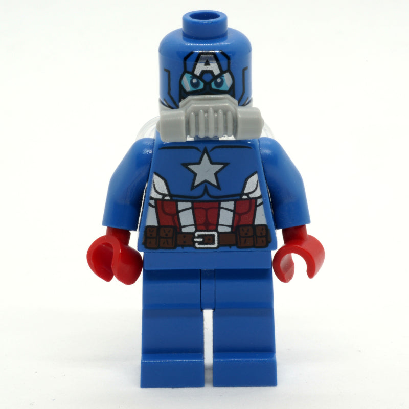 fig-005312 – Captain America in Space Suit with Printed Mask