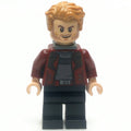 fig-005355 – Star-Lord in Dark Red Outfit with Open Jacket and Neck Bracket