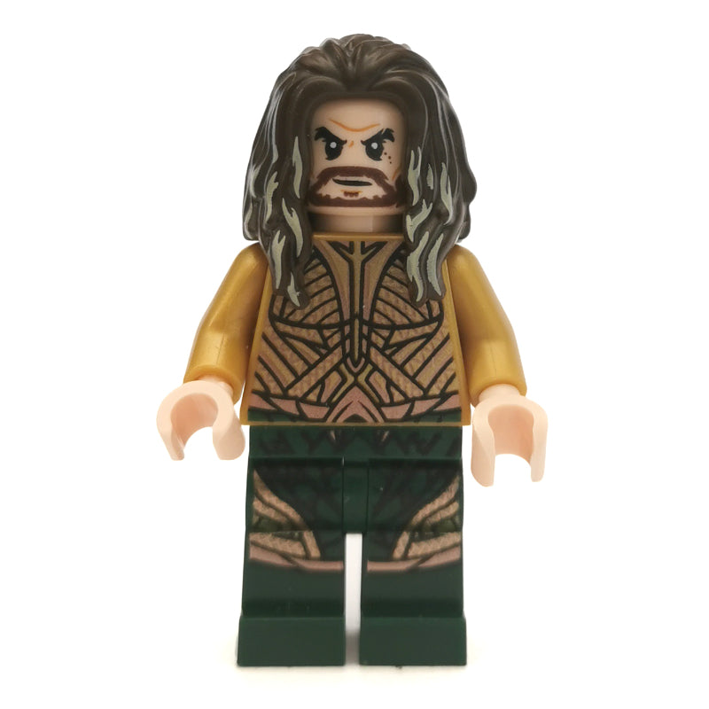 fig-005379 – Aquaman, Dark Brown Hair, Light Nougat Hands (DCEU)