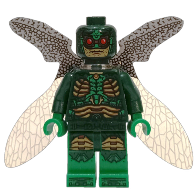 fig-005399 – Parademon in Dark Green Outfit with Closed Wings