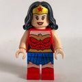 fig-005412 – Wonder Woman with Tiara and Hair, and Gold Belt with Blue Skirt