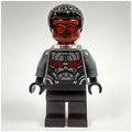 fig-005432 – Falcon in Dark Bluish Gray and Black Suit with Neck Bracket
