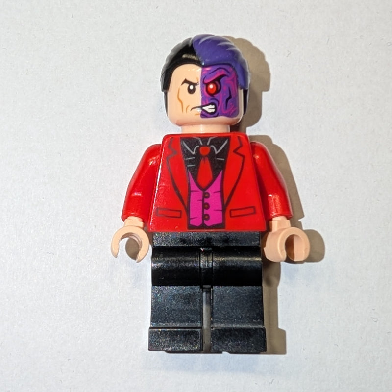 fig-005475 – Two-Face with Red Jacket, Dark Pink Vest and Black Shirt