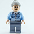 fig-005489 – Aunt May in Bright Light Blue Sweater