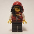fig-005535 – Pirate - Female, Black Hair with Bandana, White Arms