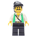fig-005537 – Pirate - Green Vest, Black Legs, Black Bandana