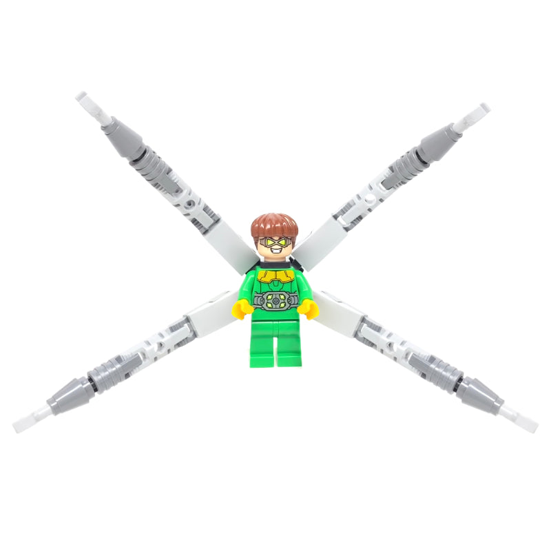 fig-005600 – Dr. Octopus / Doc Ock in Green Outfit with Back Arms with Claws