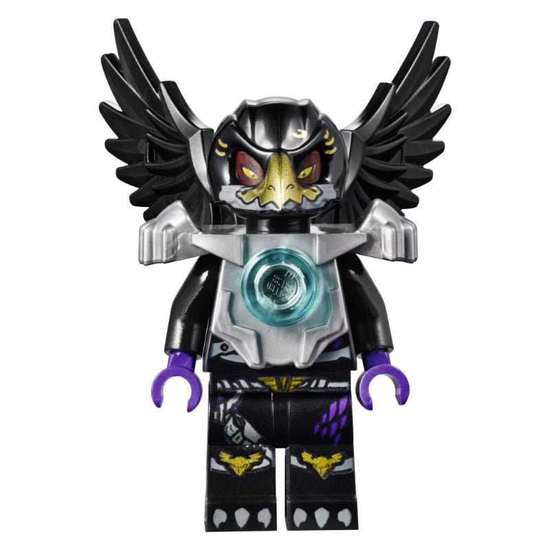fig-005646 – Razcal in Flat Silver Shoulder Armor