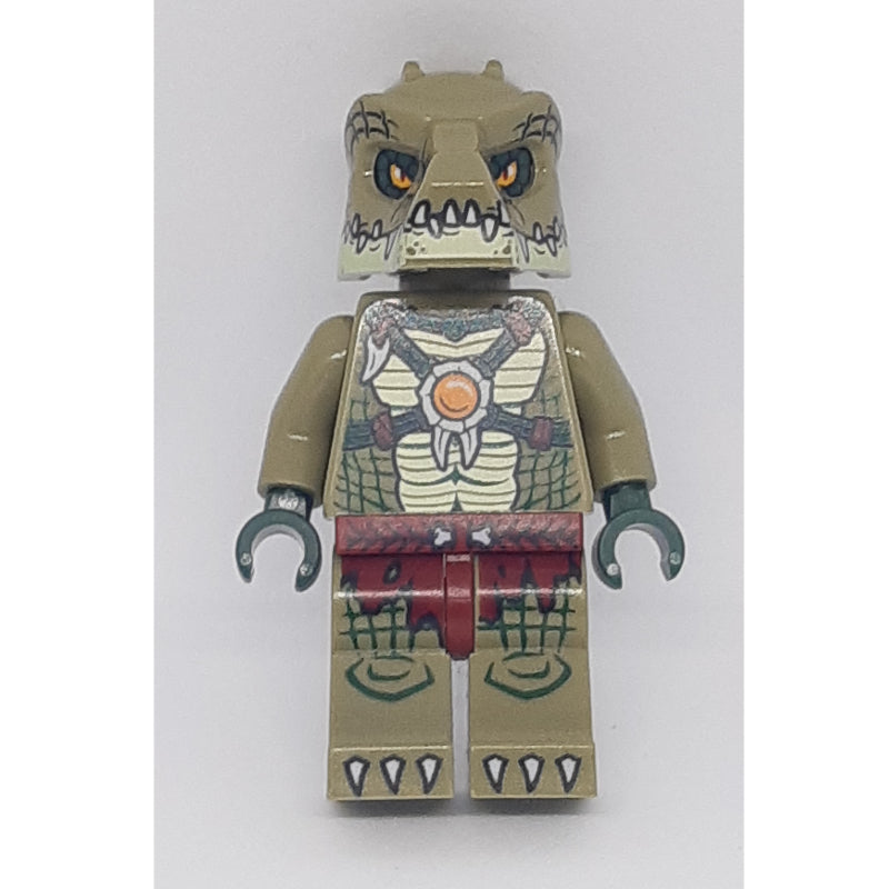 fig-005726 – Crocodile Warrior with Tan Jaw