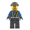 fig-005766 – Aquaraider Diver 5 with Dark Bluish Gray Hat