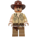 fig-005849 – Indiana Jones in Open Tan Shirt, with Open Mouth