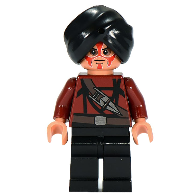 fig-005852 – Temple Guard with Dark Red Shirt