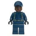 fig-005968 – Guard with Reddish Brown Skin, and Dark Blue Cap