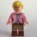 fig-005996 – Ellie Sattler, Bright Pink Shirt, Ponytail