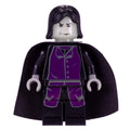 fig-006049 – Professor Severus Snape, Glow in the Dark Head, Long Purple Robes with Dark Gray Buttons, Cape