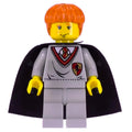 fig-006051 – Ron Weasley, Yellow Skin, Gryffindor Sweater with Crest, Cape with Stars