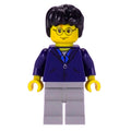 fig-006065 – Harry Potter, Yellow Skin, Dark Blue Jacket with Zipper