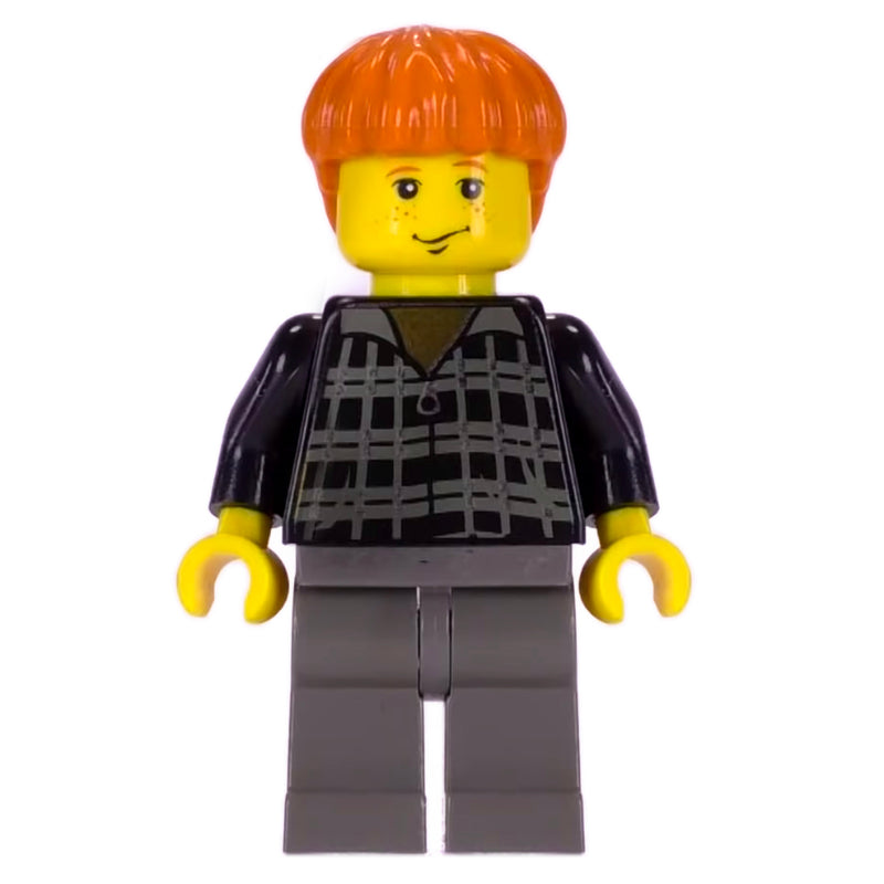 fig-006066 – Ron Weasley, Yellow Skin, Plaid Sweater