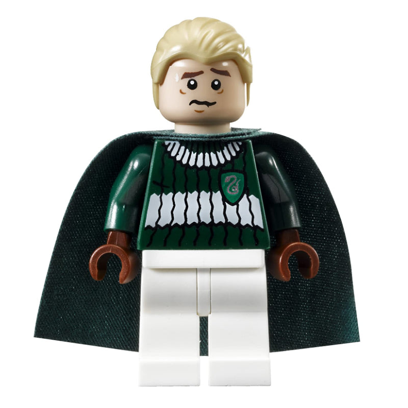 fig-006080 – Draco Malfoy, Dark Green and White Slytherin Quidditch Uniform