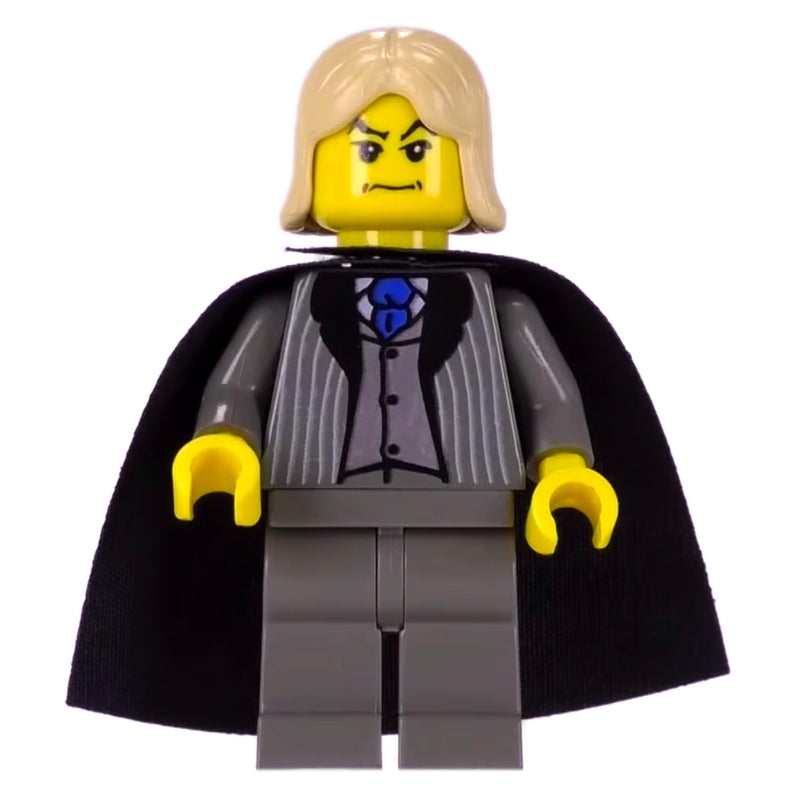 fig-006089 – Lucius Malfoy, Yellow Skin, Dark Bluish Gray Suit