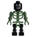 fig-006146 – Skeleton, Evil Face, Black and Sand Green