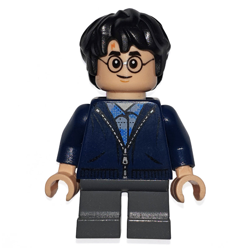 fig-006180 – Harry Potter, Dark Blue Jacket with Zipper, Short Legs