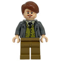 fig-006181 – Remus Lupin, Dark Bluish Gray Jacket over Olive Green Vest
