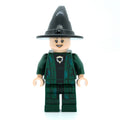 fig-006192 – Professor Minerva McGonagall, Dark Green Robes, Black Hat (Dual Sided Head)