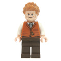 fig-006198 – Newt Scamander, Dark Orange Vest over White Shirt