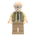 fig-006224 – Ernie Prang, Olive Green Sweater, Dark Tan Legs