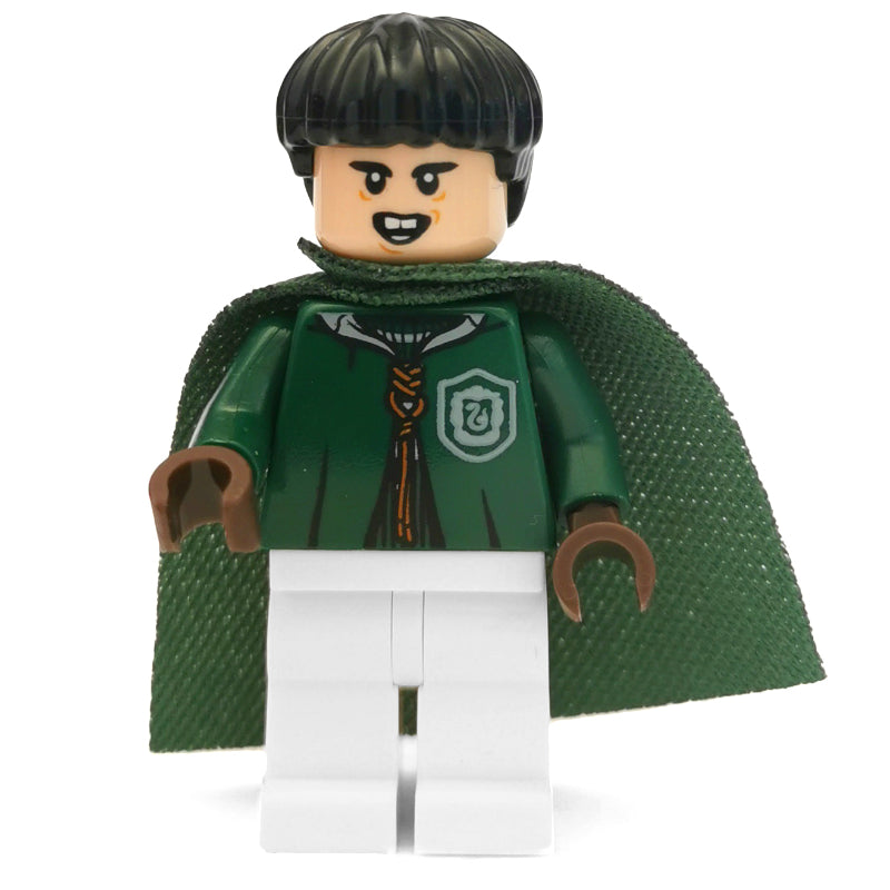 fig-006226 – Marcus Flint, Dark Green and White Slytherin Quidditch Uniform, Bowl Cut Hair