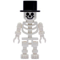 fig-006244 – Skeleton, Standard Face, Top Hat, Ball Joint Arms