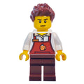 fig-006321 – Rocky, Reddish Brown Apron with Cup on Front