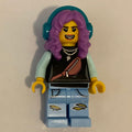 fig-006359 – Parker L. Jackson, Black Top, Medium Lavender Hair with Headphones