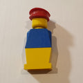 fig-006385 – LEGOLAND Blue Torso, Yellow Legs, Red Hat