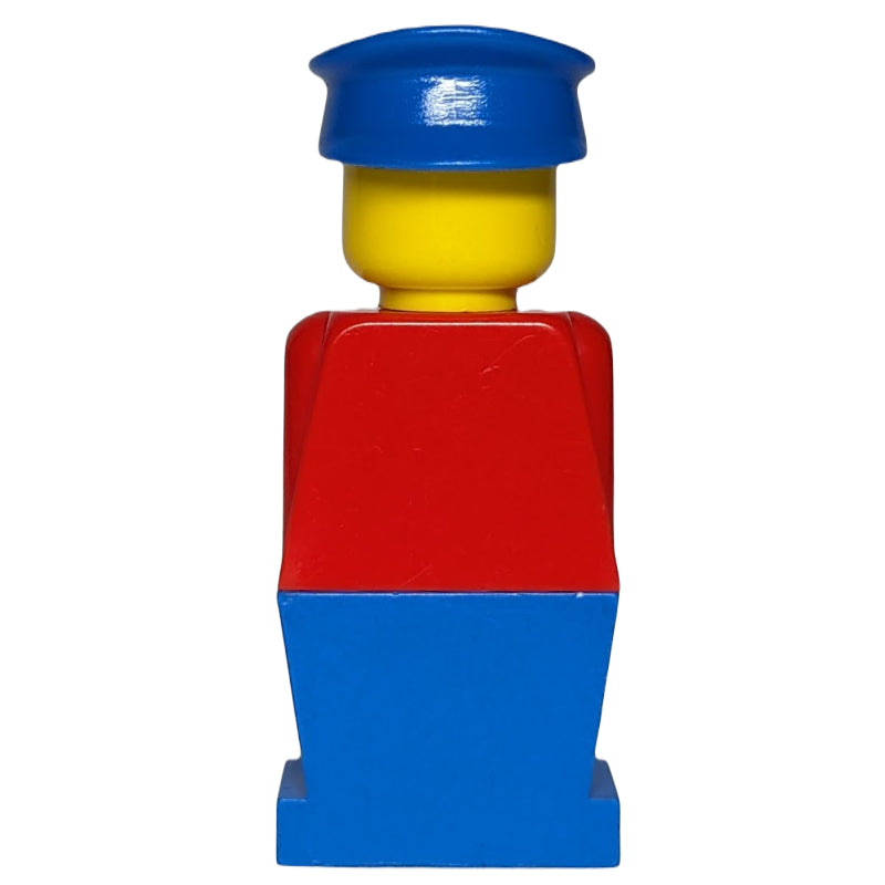 fig-006388 – LEGOLAND Red Torso, Blue Legs, Blue Hat
