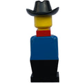fig-006390 – LEGOLAND Blue Torso, Black Legs, With Black Head, Red Bandana