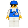 fig-006391 – Assistant - Female, White Bandanna, Blue Cap