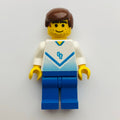 fig-006411 – Soccer Player White Torso, Blue Legs, #4