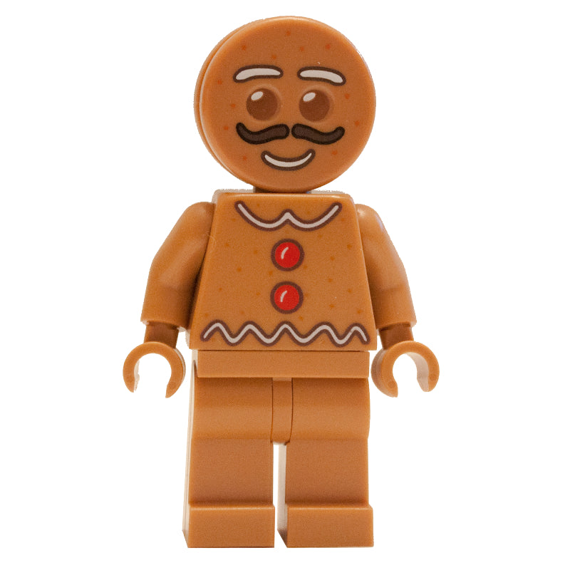 fig-006440 – Gingerbread Man with Moustache