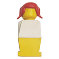 fig-006454 – LEGOLAND Female, White Torso, Yellow Legs, Red Hair
