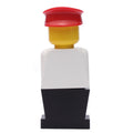 fig-006455 – LEGOLAND White Torso, Black Legs, Red Hat