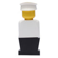 fig-006456 – LEGOLAND White Torso, Black Legs, White Hat